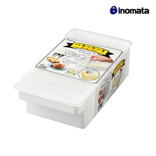 일본 이노마타/화이트 버터케이스 200g (+10g씩커팅되는 버터커터)