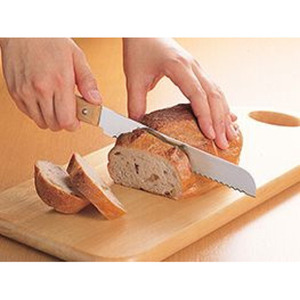 일본 타이거크라운/우드 빵나이프/제과제빵 도구/빵칼