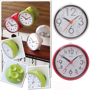 일본 도리테크/Spa Time 방수시계/아날로그 시계/주방이나 욕실에서 사용하는 방수시계