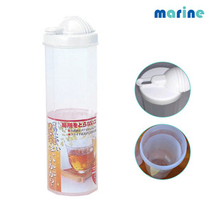 일본 산코/마린 다각 원형 물통 1L/슬림포트